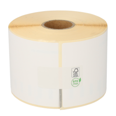 Étiquettes compatibles Dymo 1933088, 102 mm x 59 mm, 300 étiquettes par rouleau, permanent, blanc,pp
