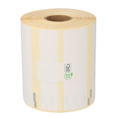 Étiquettes compatibles Dymo S0947410, 89 mm x 28 mm, 1050 étiquettes par rouleau, permanent, blanc