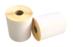 Étiquettes compatibles Zebra Z-Perform 1000D (880746-101), 102 mm x 102 mm, 1432 étiquettes, permanent, blanc, noyau de 76 mm, eco