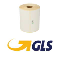 Étiquettes d’expédition thermiques GLS, 102 mm x 150 mm, 300 étiquettes, ECO, permanent, blanc