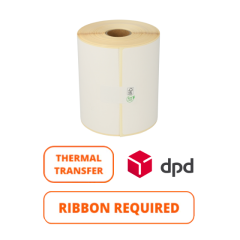 Étiquettes d’expédition DPD compatibles Zebra TTR (800294-605), 102mm x 152mm, 300 étiquettes, noyau de 25 mm