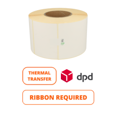 Étiquettes thermiques DPD compatibles Zebra Z-Perform 1000T (87985), papier transfert, 102 mm x 152 mm, 900 étiquettes, noyau de 76 mm