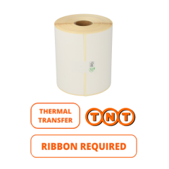 Étiquettes d’expédition TNT compatibles Zebra TTR (800294-605), 102mm x 152mm, 300 étiquettes, noyau de 25 mm