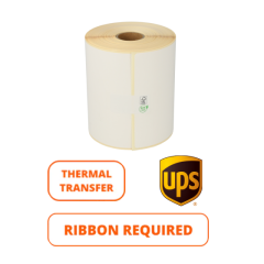 Étiquettes d’expédition UPS compatibles Zebra TTR (800294-605), 102mm x 152mm, 300 étiquettes, noyau de 25 mm