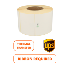 Étiquettes thermiques UPS compatibles Zebra Z-Perform 1000T (87985), papier transfert, 102 mm x 152 mm, 900 étiquettes, noyau de 76 mm