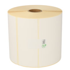 Étiquettes compatibles Sato P70011024820, 102 mm x 102 mm, 700 étiquettes, eco, permanent, blanc, noyau de 25 mm