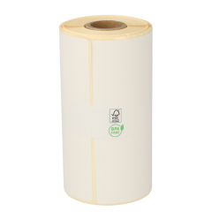 Étiquette compatible Zebra Z-Select 2000D (3003071), 102mm x 102mm, 150 étiquettes, noyau de 19mm, haut, permanent