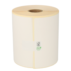 Étiquettes compatibles Zebra Z-Select 1000D, 102 mm x 150 mm, ECO, 300 étiquettes, permanent, blanc, noyau de 25 mm