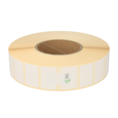 Étiquettes compatibles Zebra Z-Select 2000D (880150-025), 38 mm x 25 mm, 5180 étiquettes, permanent, blanc, noyau de 76 mm, eco