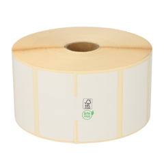Étiquettes compatibles Bixolon 800262-125BIX, Top permanent, 57 mm x 32 mm, 2100 étiquettes, blanc, noyau de 25 mm