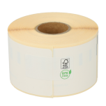 Étiquettes compatibles Dymo 11356, 89 mm x 41 mm, 300 étiquettes par rouleau, permanent, blanc