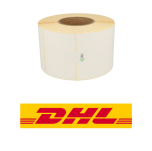 Étiquettes compatibles Zebra DHL 3005093, 102 mm x 210 mm, 640 étiquettes, permanent, blanc, noyau de 76 mm